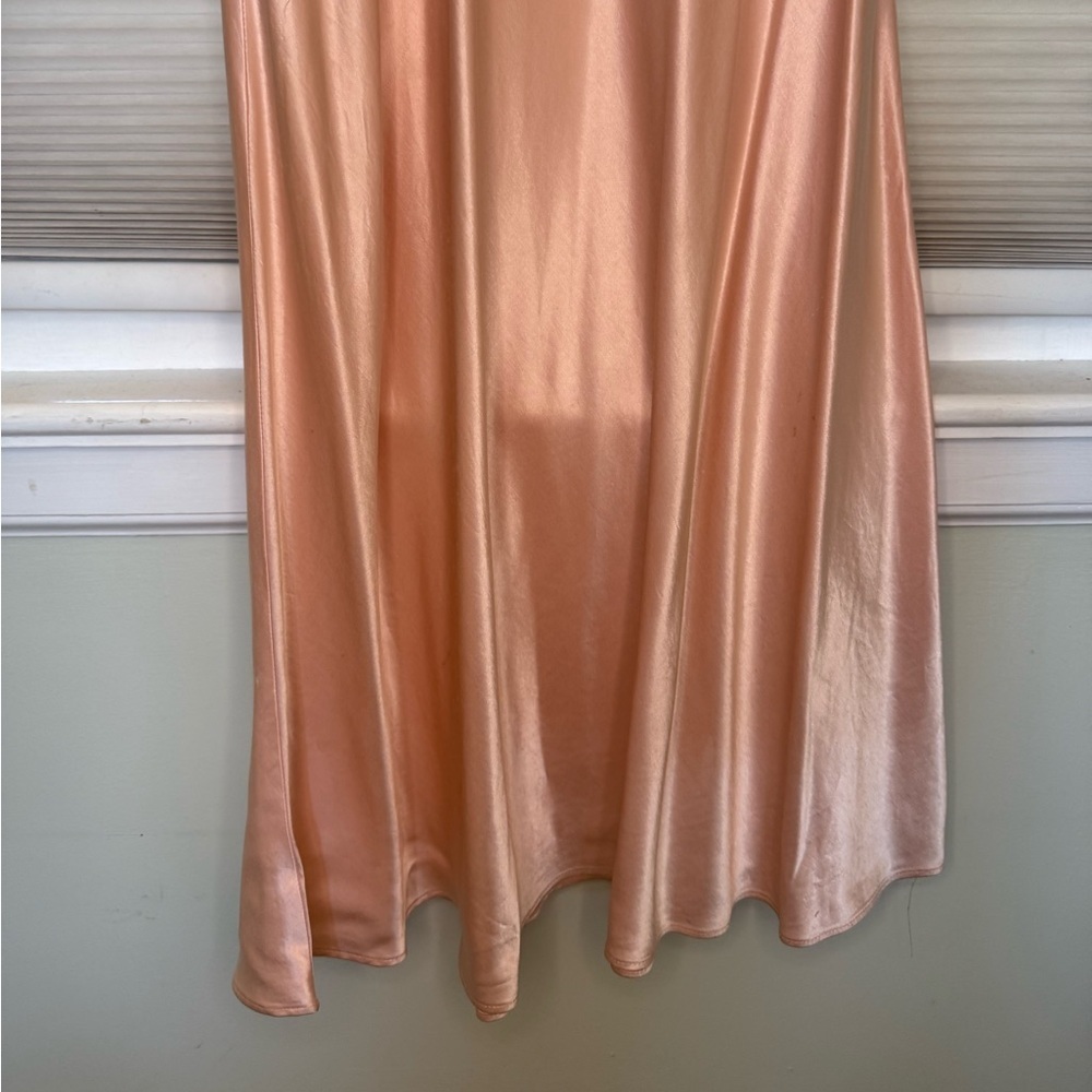 Pink Satin Formal Dress - Picture 9 of 14